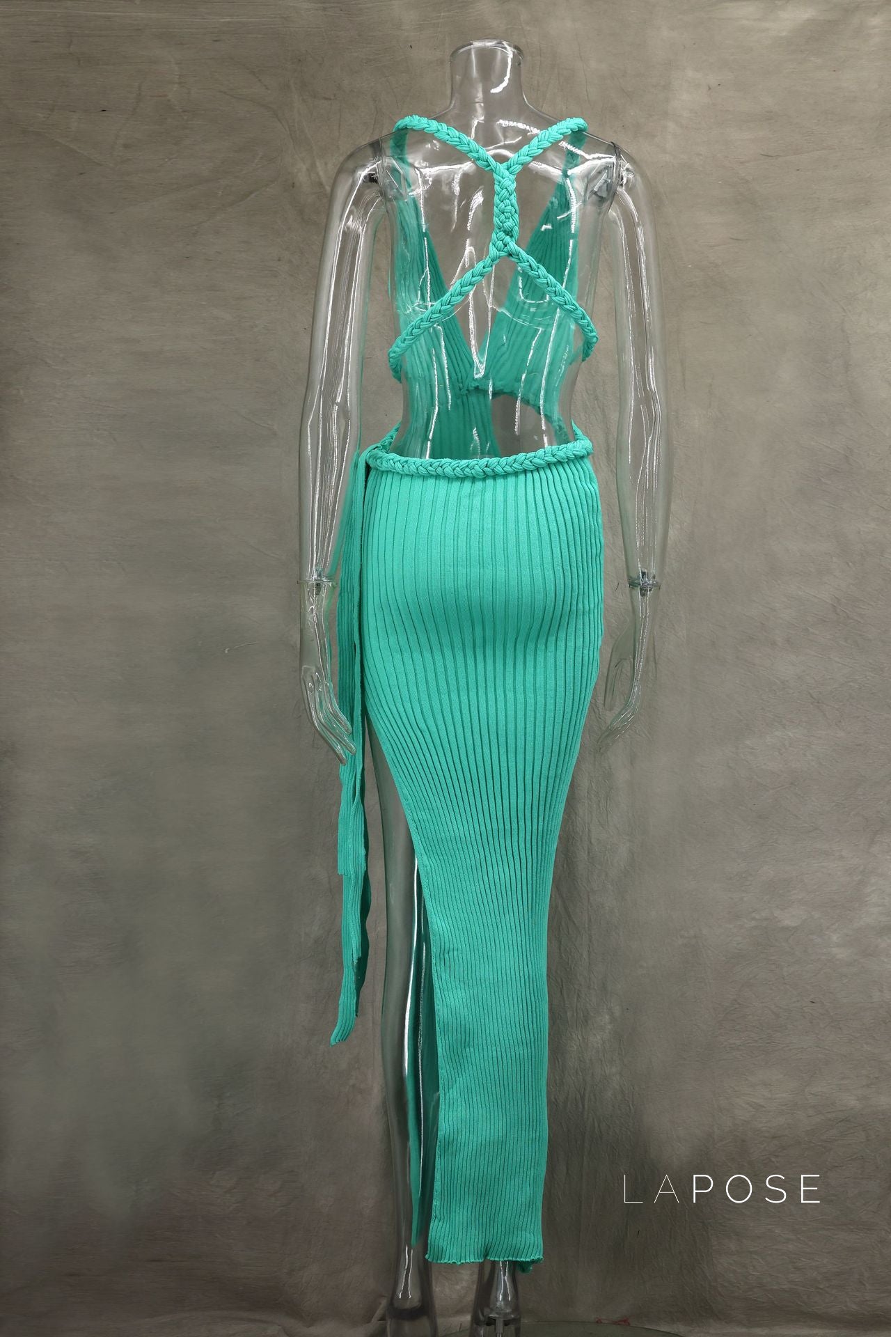 Sonny Knitted Halter Dress [H9JPB9BS]