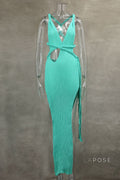 Sonny Knitted Halter Dress [MNLHN2AQ]