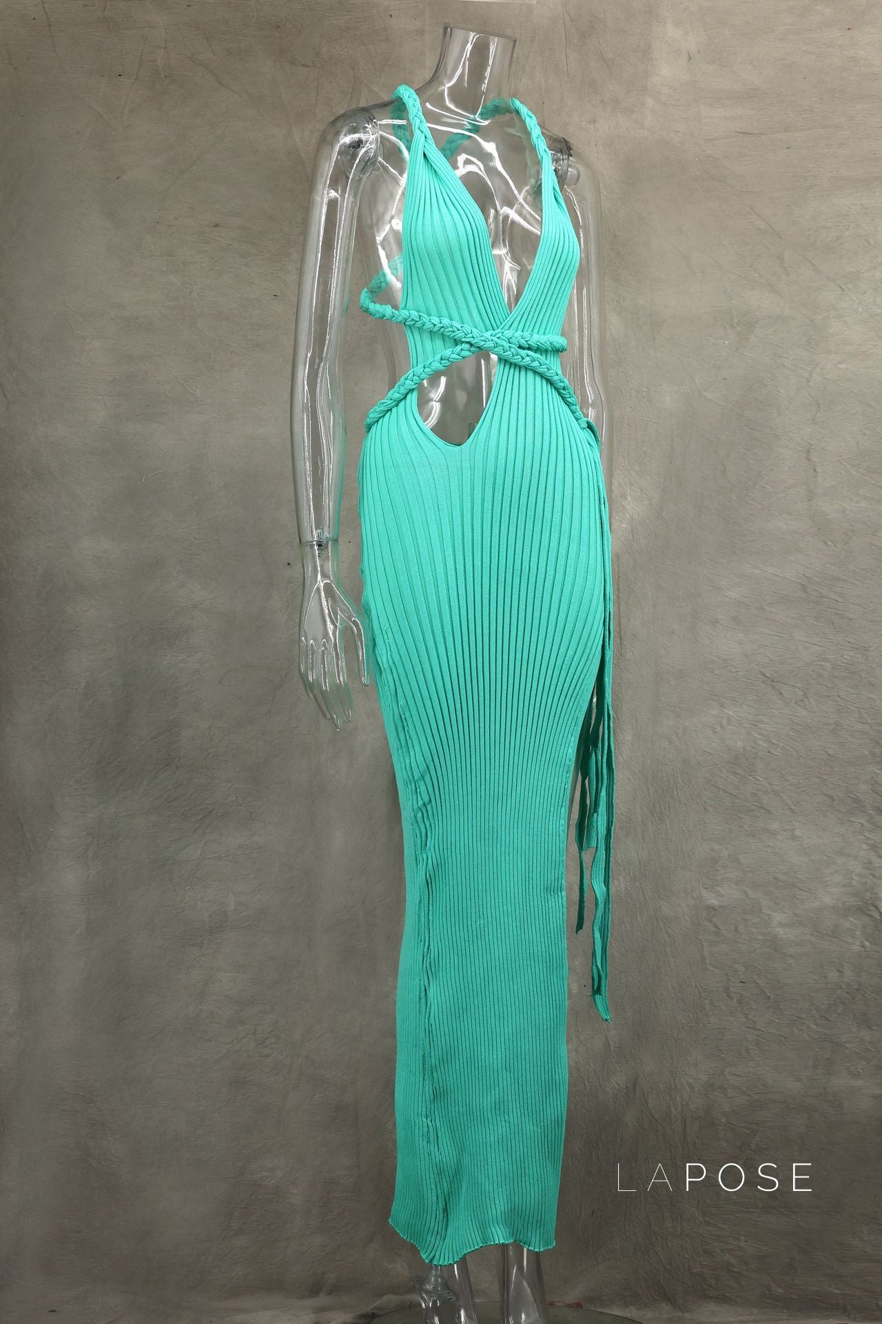 Sonny Knitted Halter Dress [U1KXAHT5]