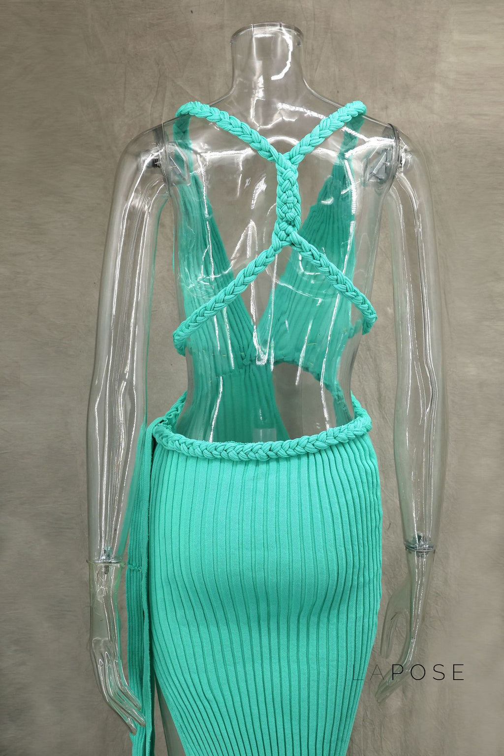 Sonny Knitted Halter Dress [FDNYNT6I]