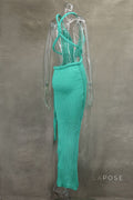 Sonny Knitted Halter Dress [44VUM6DD]