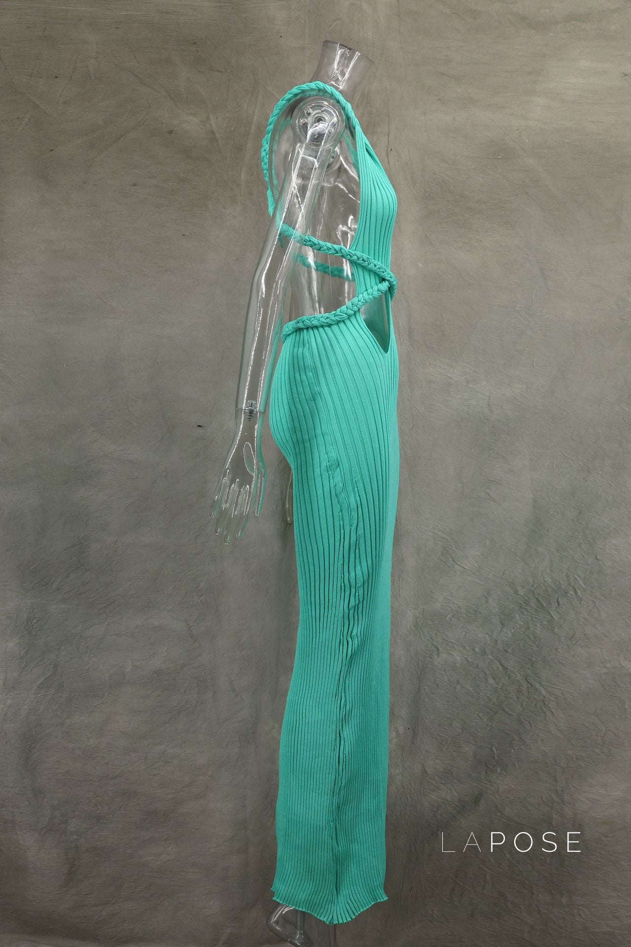 Sonny Knitted Halter Dress [1S83LFIX]