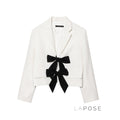 Sonya Contrast Bow Blazer [04WO8HTS]