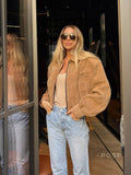 Star Lapel Crop Jacket [I5TH1G4I]