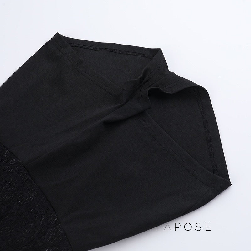 Stefanie Lace Cut-Out Jumpsuit [BUZICECD]