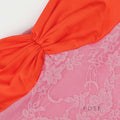 Summer Orange Lace Crop Top [FAND8W8R]