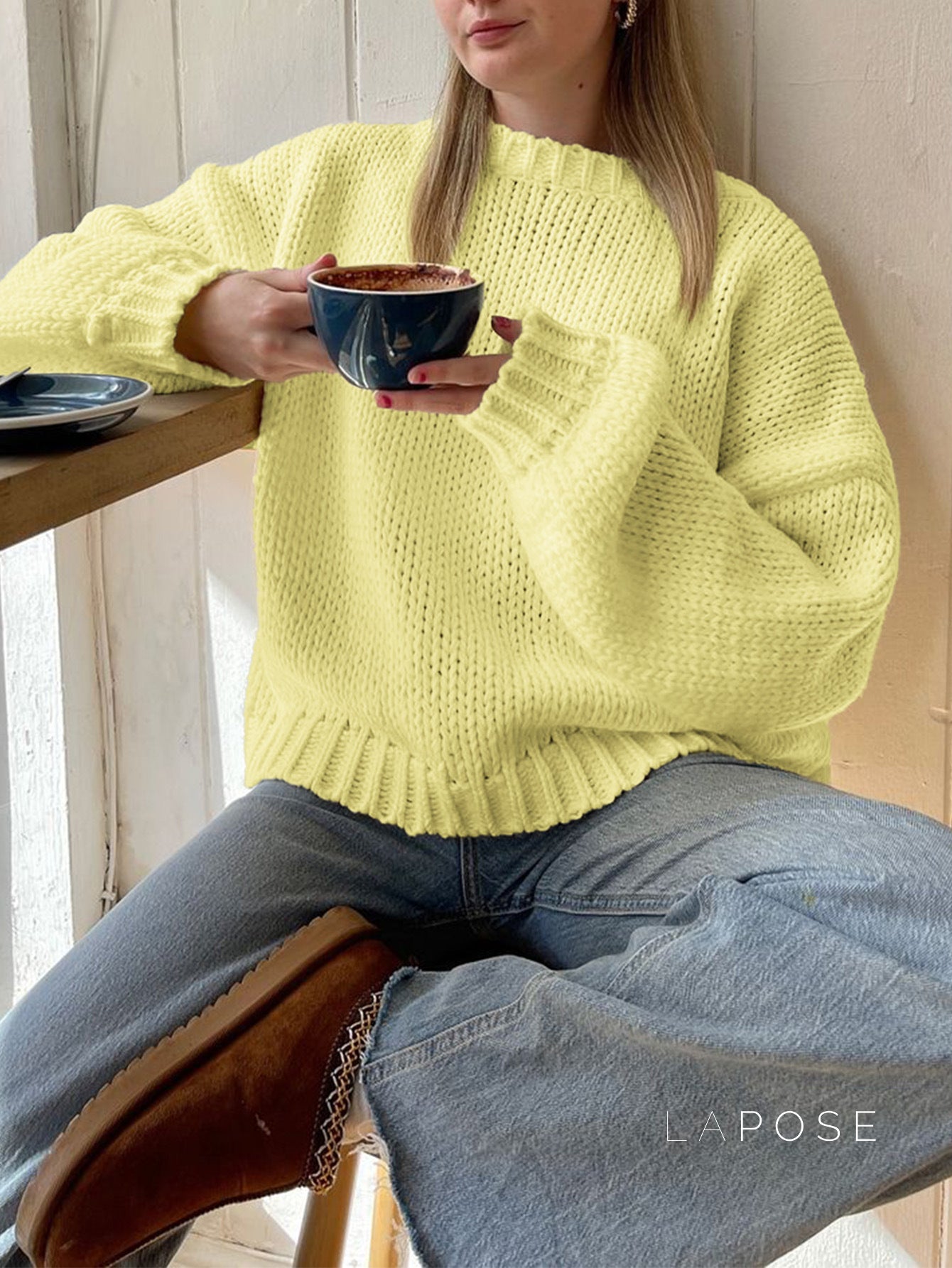 Suzanna Cozy Knit Sweater [Z1S9AOFF]