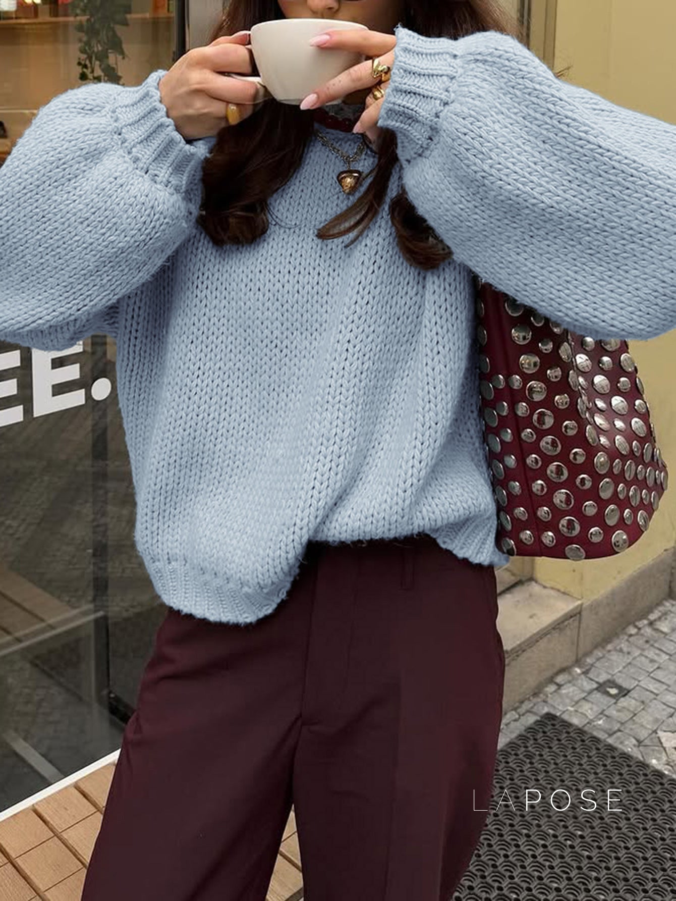 Suzanna Cozy Knit Sweater [F4P7LJ5E]
