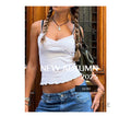 Tailynn Knit V-Neck Crop Top [GIQZ18II]