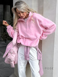 Talya Long Sleeve Polo Sweatshirt [UD1A8074]