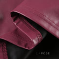 Tania Faux Leather Bustier Top [S6U8PF7J]