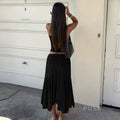 Tatum One-Shoulder Mini Skirt Set