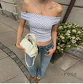 Tatum Polka Dot Halter Top [1ALL7R10]