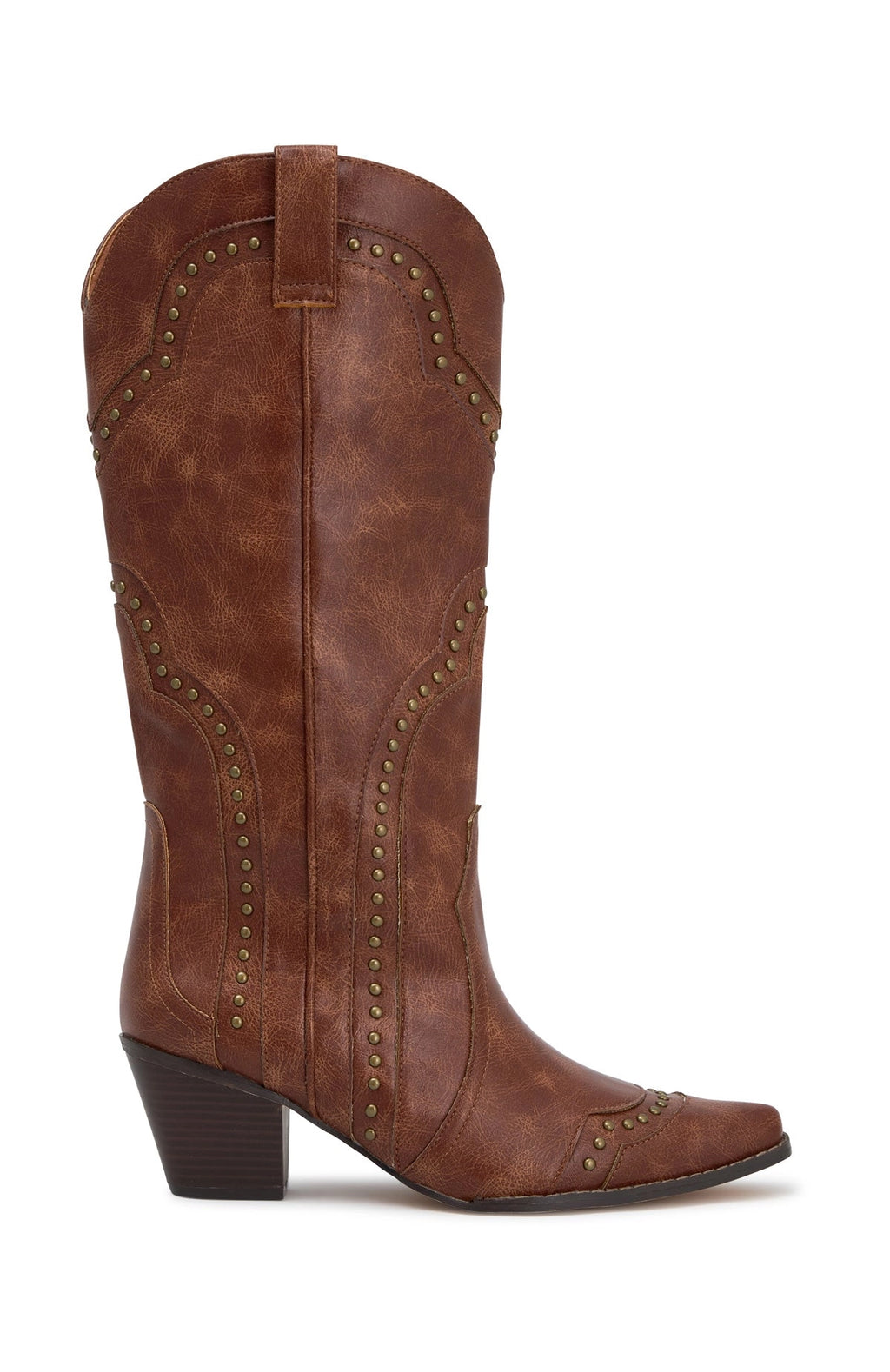 LaPose Tehila Studded Vintage Western Boots