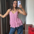 Tensley Lace V-Neck Camisole [DJ0Q3HW3]
