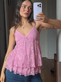 Tensley Lace V-Neck Camisole [JMLFX30H]