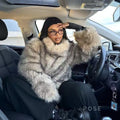 Thea Plush Faux Fur Jacket [WX9229U9]