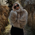 Thea Plush Faux Fur Jacket [08E2JABF]