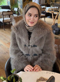 Tierney Distressed Shearling Jacket [KE5O5DS8]