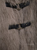 Tierney Distressed Shearling Jacket [T9007RIE]