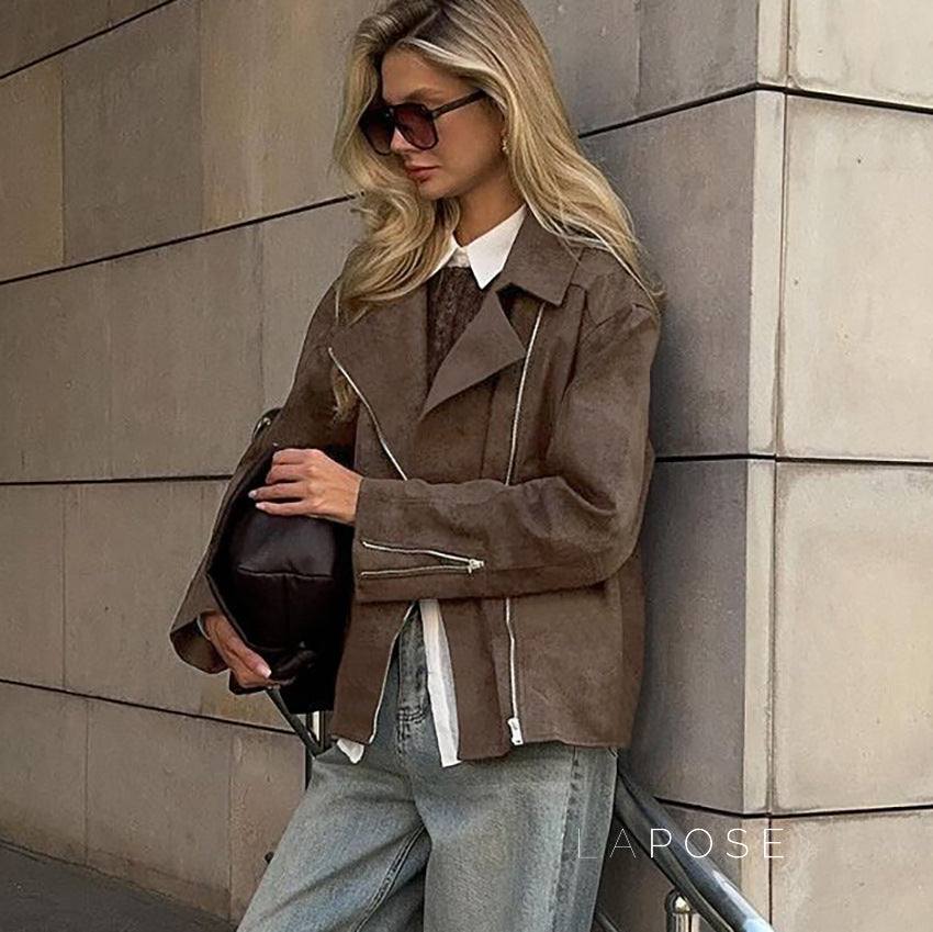 Tinsleigh Luxe Suede Jacket [TS628B5U]