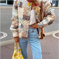 Tommie Floral Quilted Jacket [JBRUULL0]