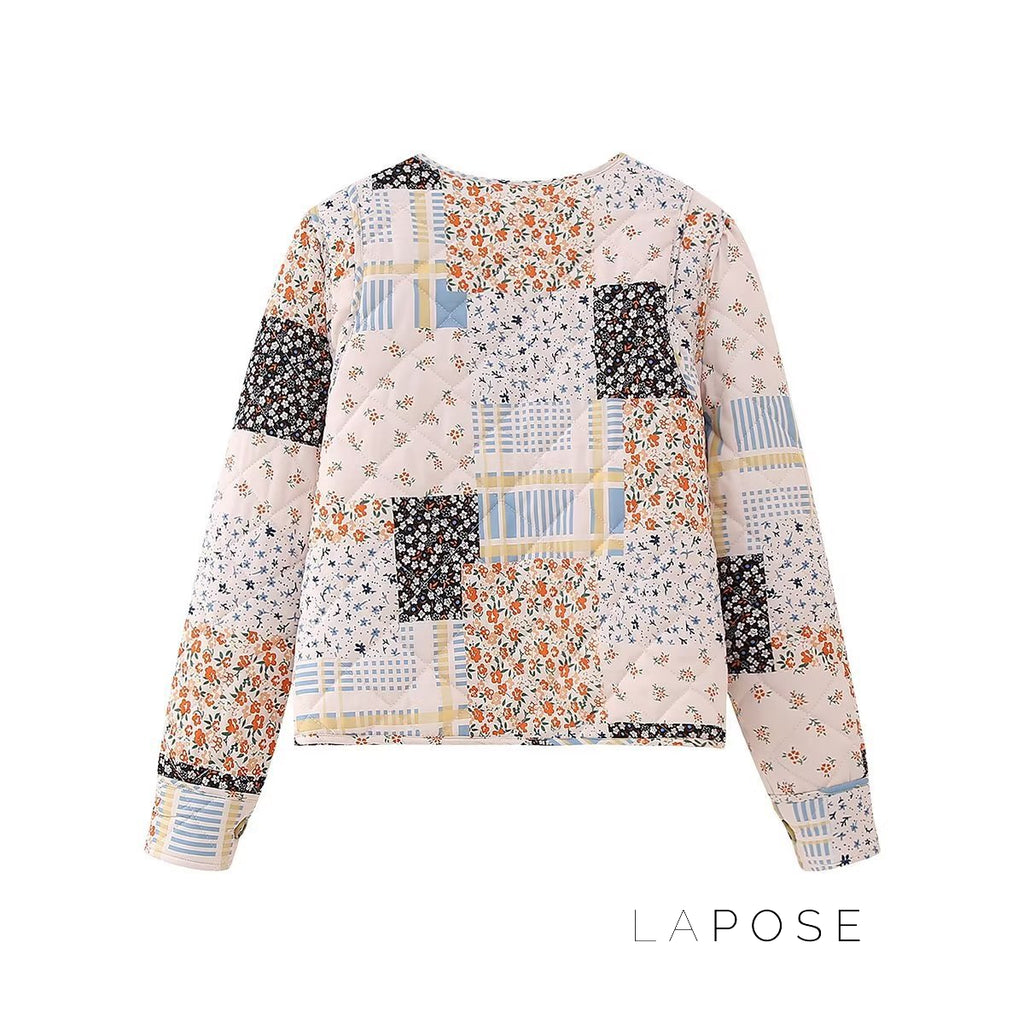 Tommie Floral Quilted Jacket [ZUBMFMNP]