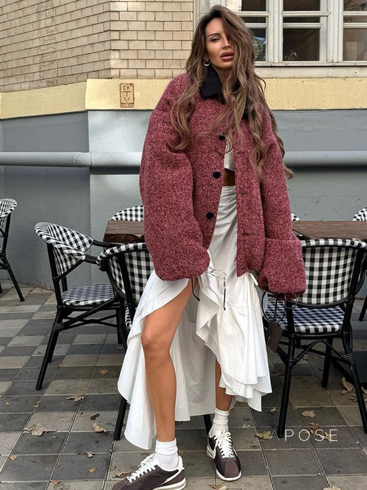 Toni Contrast Collar Jacket [2VWZJKVE]