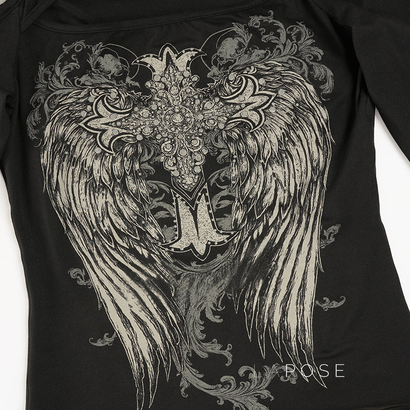 Tory Gothic Print Top [TZLOFAXJ]