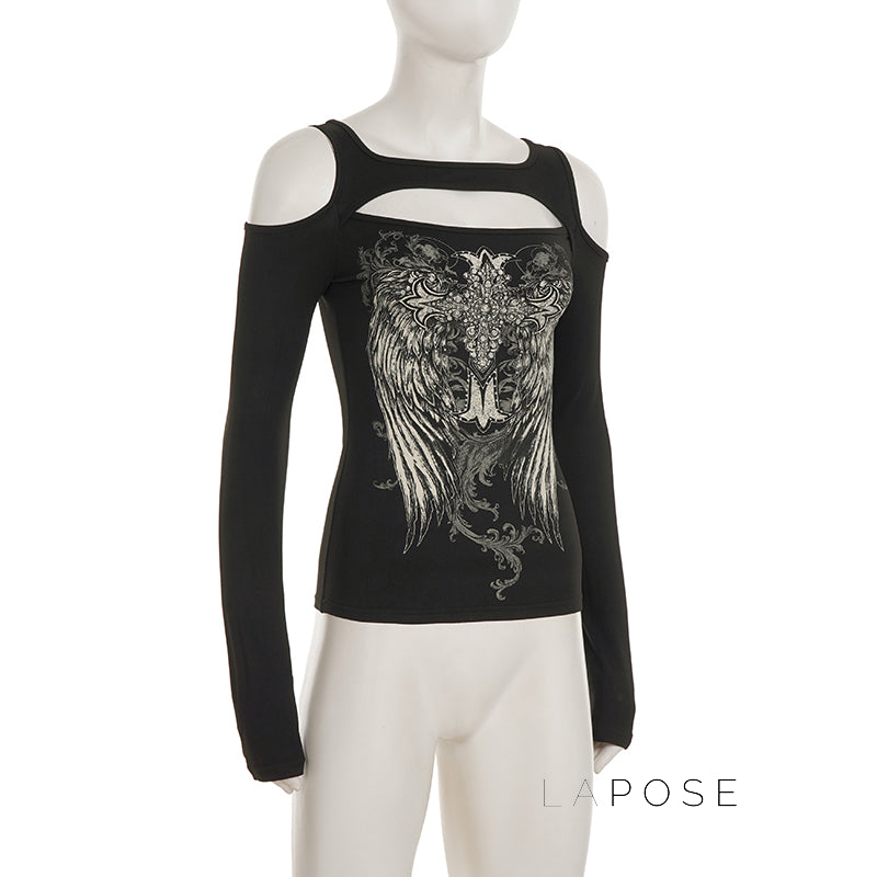 Tory Gothic Print Top [THQJEJ99]