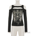 Tory Gothic Print Top [F0WQSTYK]