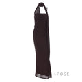 Valentine Strapless Mesh Midi Dress [5T6NSL8G]