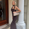 Valentine Strapless Mesh Midi Dress [9YQQJB9V]