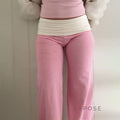 Vanesa Cozy Knit Straight Pants [G5T6FTDY]