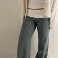 Vanesa Cozy Knit Straight Pants [TRFTZX8E]
