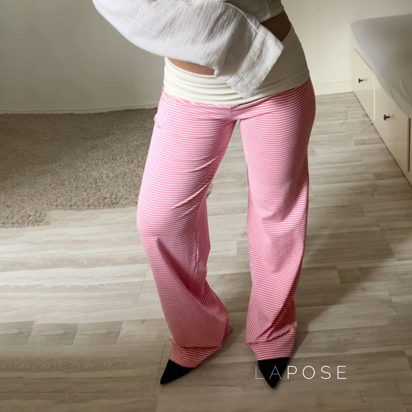 Vanesa Cozy Knit Straight Pants [KASR0O08]
