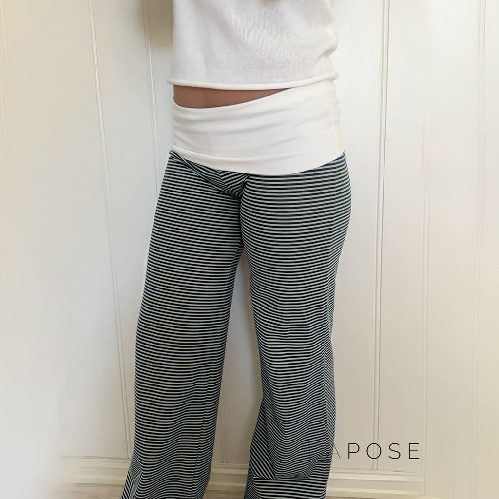 Vanesa Cozy Knit Straight Pants [I858B99R]