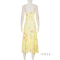 Vanna Botanical Print Maxi Dress [WSH53IOG]