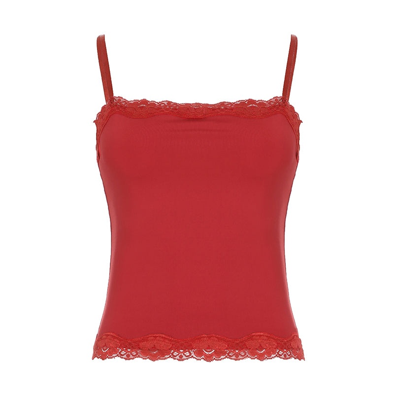 Veera Lace Trim Camisole [X7TWAS9B]
