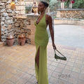 Vittoria Halter Maxi Dress [ENYRV5JO]