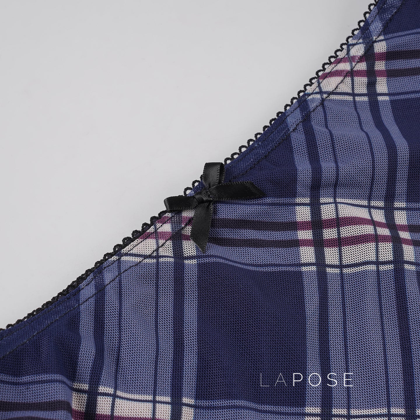 Westlyn Plaid Mesh Mini Skirt [M1W5CY14]