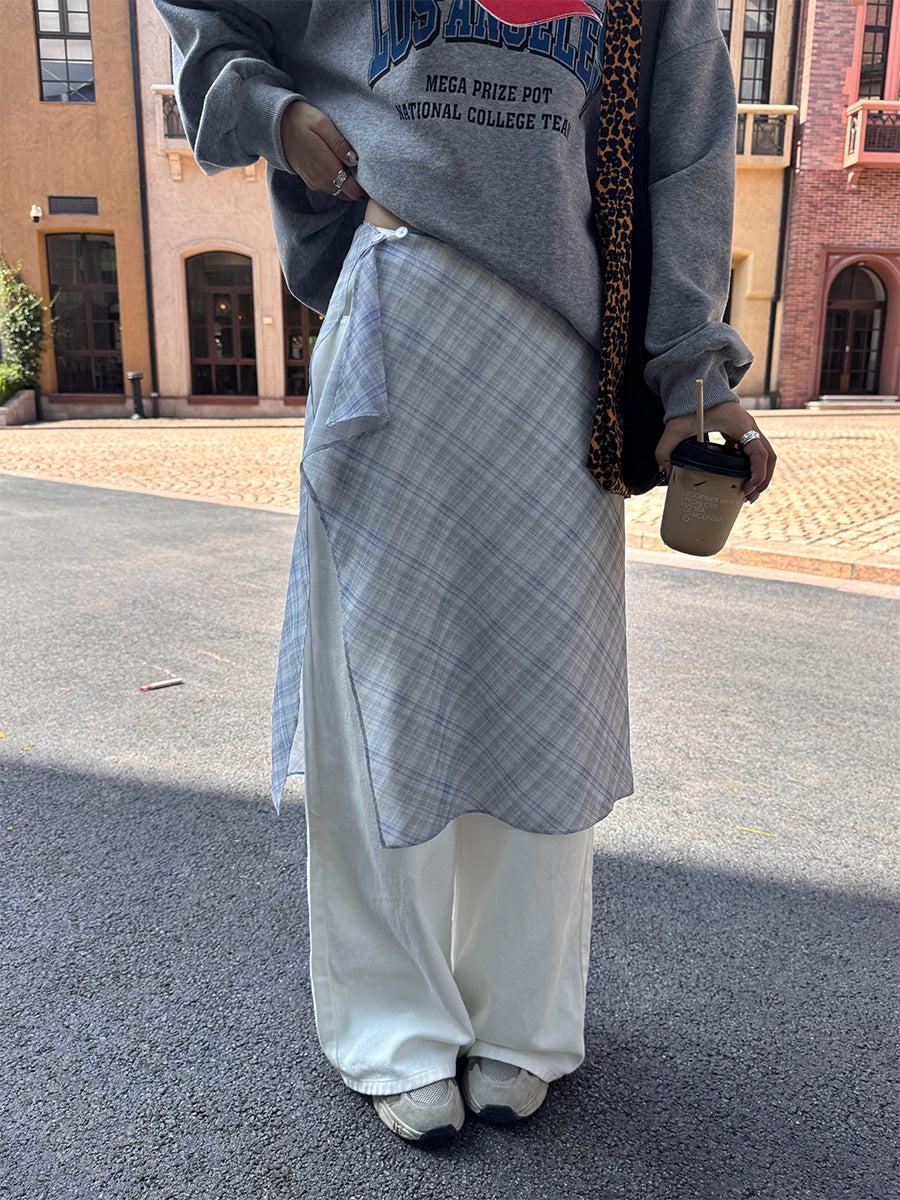 Whitley Plaid Midi Skirt [ZA7A7Y8Q]