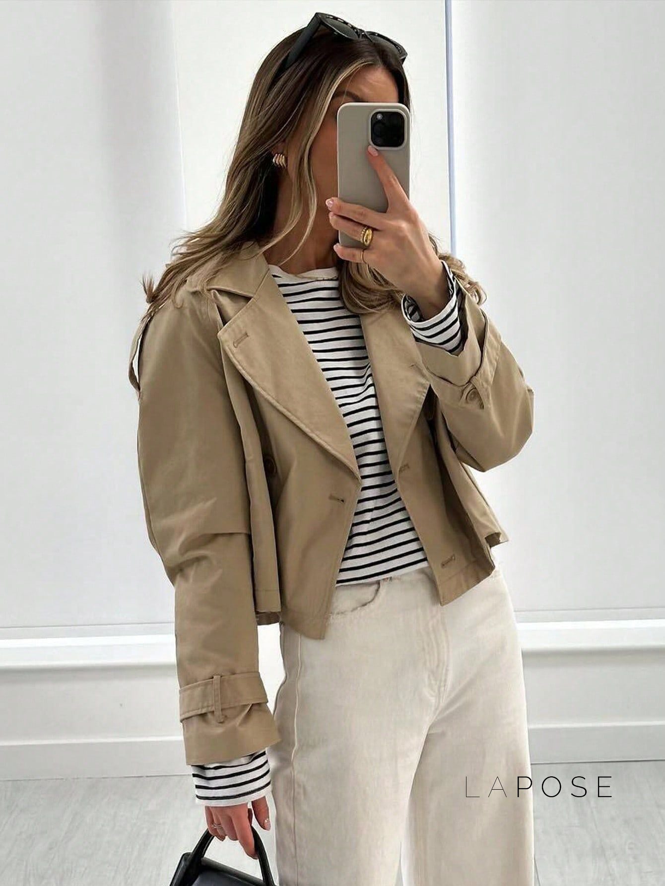 Wilma Double-Breasted Trench Jacket [WJS28QR2]