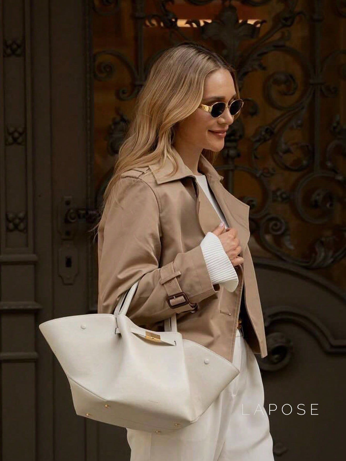 Wilma Double-Breasted Trench Jacket [JT7QXDOY]