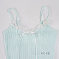Wyatt Knitted Polka Dot Short Set [LX9CU1MB]
