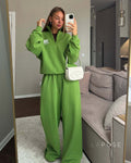Xia Half-Zip Sweater Pant Set [AYPVW4A0]