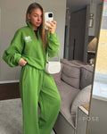 Xia Half-Zip Sweater Pant Set [22TUBOIR]