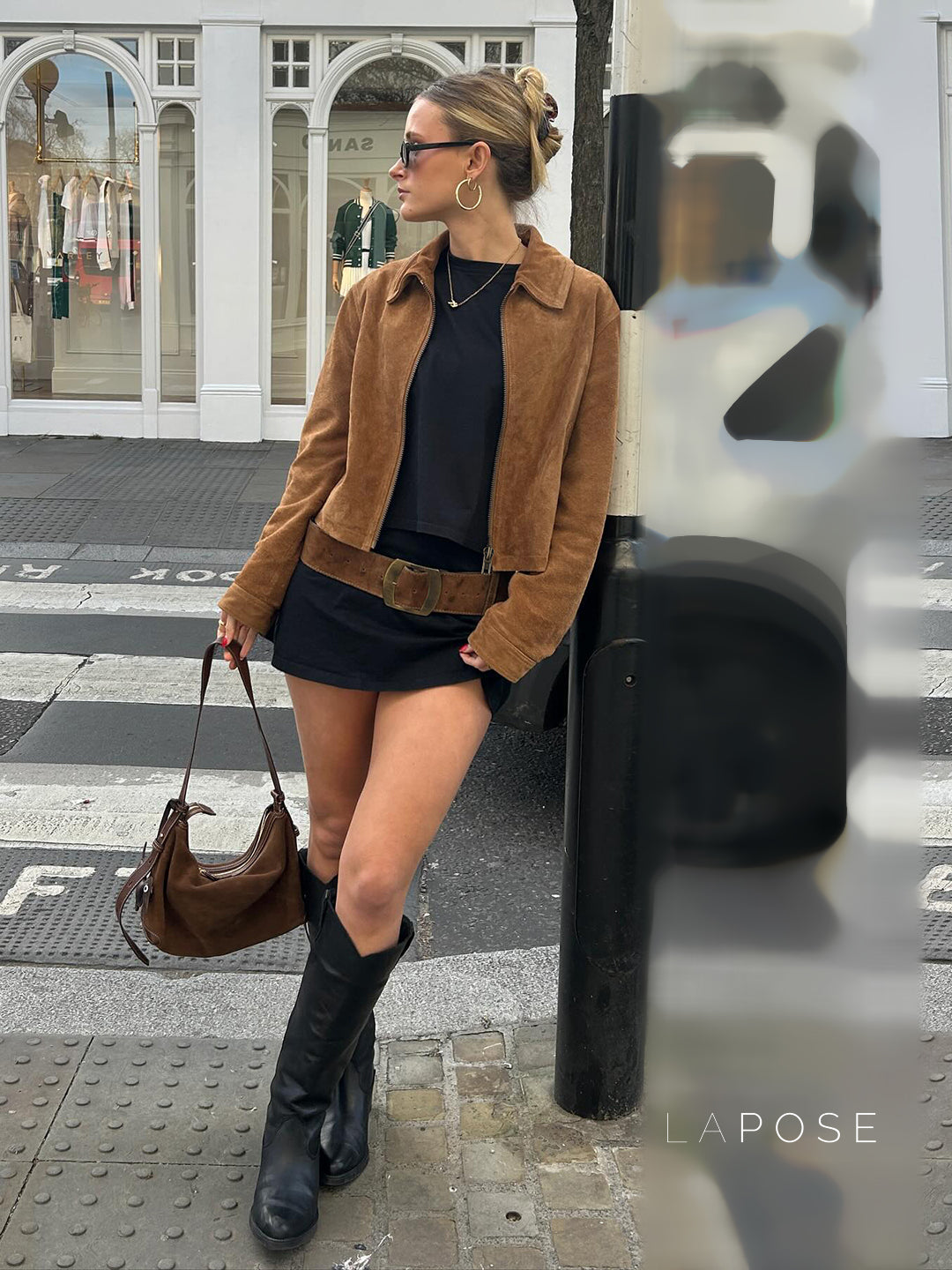 Yanelly Lapel Cropped Jacket [VS0MIT8D]