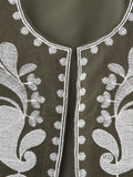 Yaneth Embroidered Crop Vest [U25K929L]
