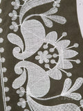 Yaneth Embroidered Crop Vest [ELV4BO3A]